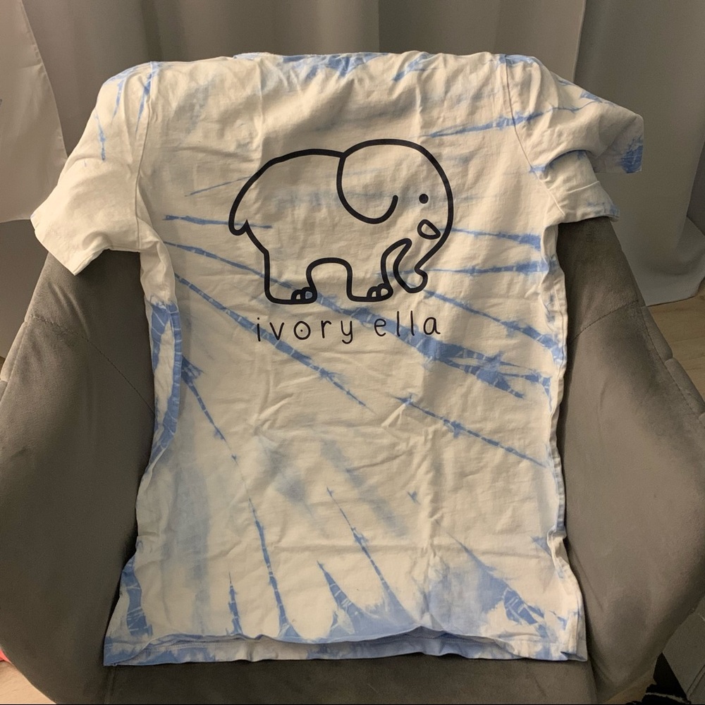 Tie Dye Ivory Ella T-Shirt